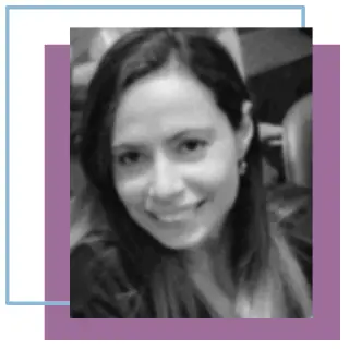 Foto de Gisele Santos, psicanalista e terapeuta integrativa